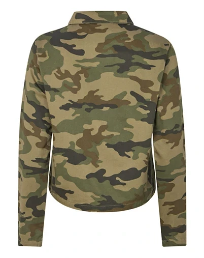 Rabens Saloner - Aleksandra Camo Patchwork Jakke - Camo Combo
